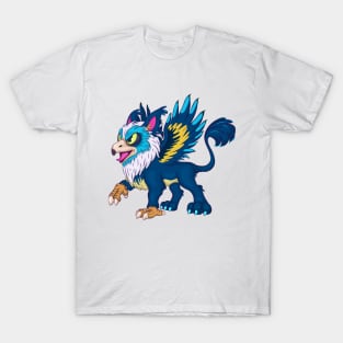 Fairy Cartoon Gryphon. T-Shirt